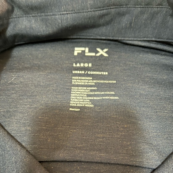 Men’s Large FLX button up long sleeve - Picture 2 of 3